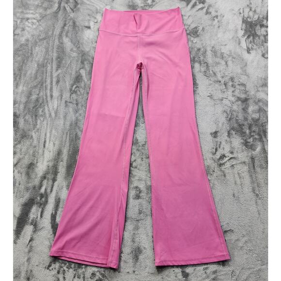 Avia Pants - Avia Pants Womens M Pink Balloon SoftSculpt Flare Leg Yoga Leggings Workout Gym